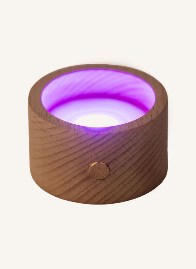 Lampe pour Bouteille Sensorielle | Bois clair