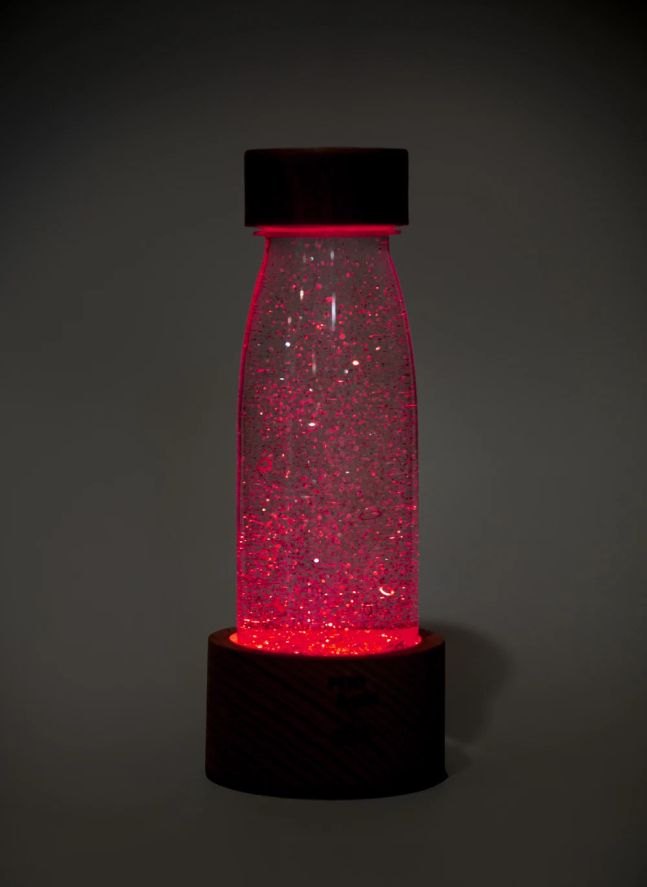 Sensory Bottle Lamp | Bois clair