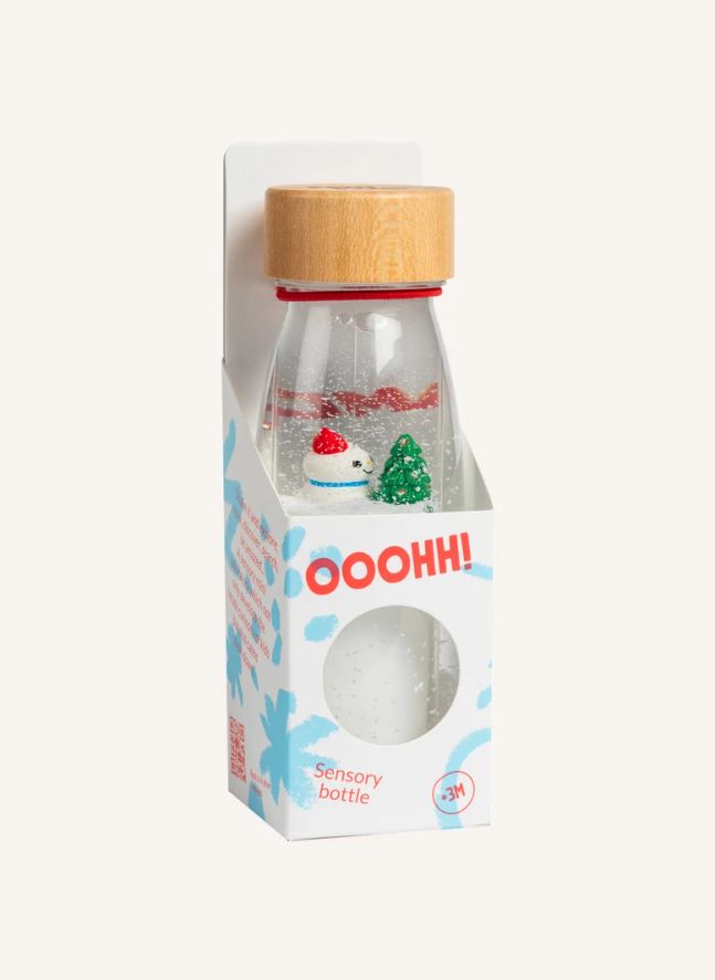 Bouteille sensorielle Hiver | Blanc
