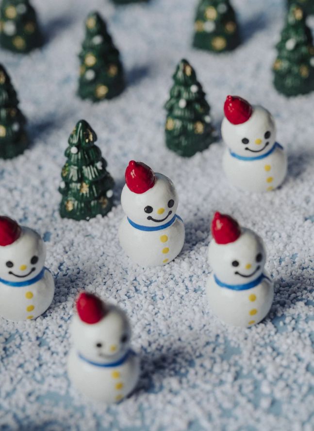 Bouteille sensorielle Hiver | Blanc