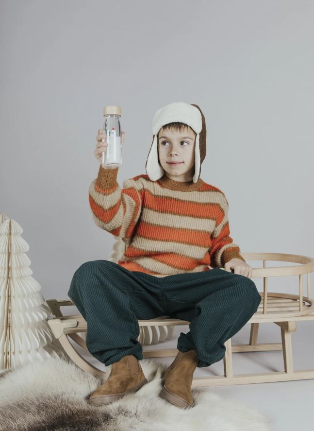 Bouteille sensorielle Hiver | Blanc