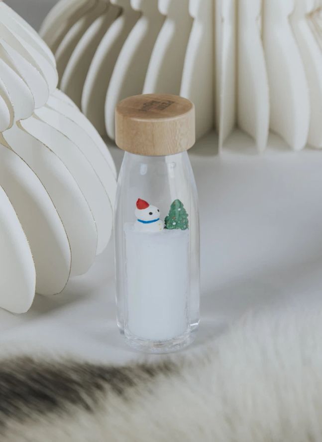 Bouteille sensorielle Hiver | Blanc