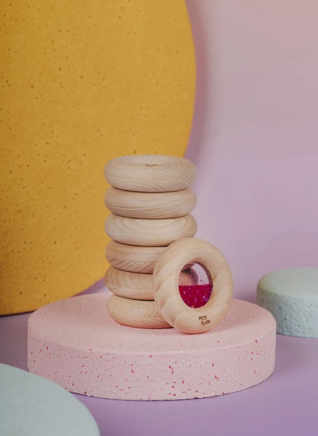 "Calm" Sensory Donut | Fuchsia