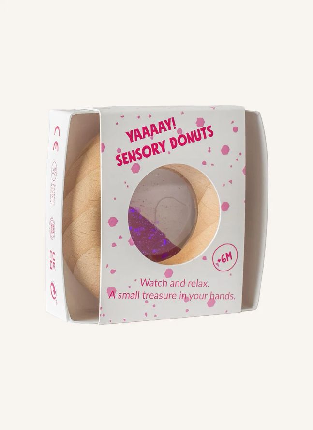 Donut sensoriel Calme | Rose fuschia