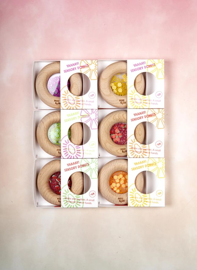 Donut sensoriel Raisins | Violet
