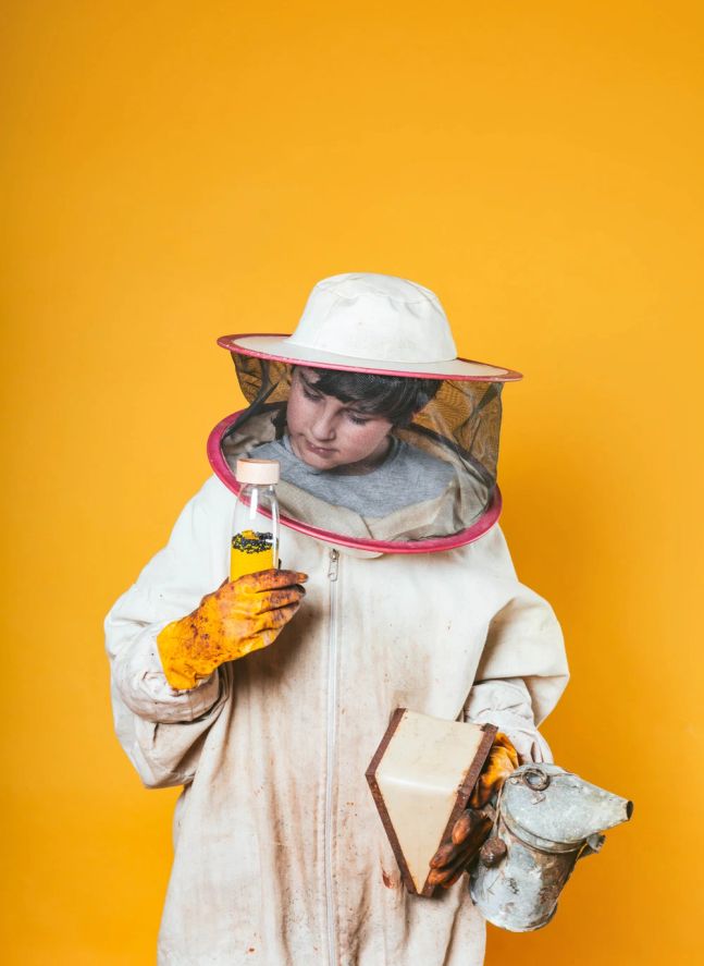 Bees Sensory Bottle | Yellow