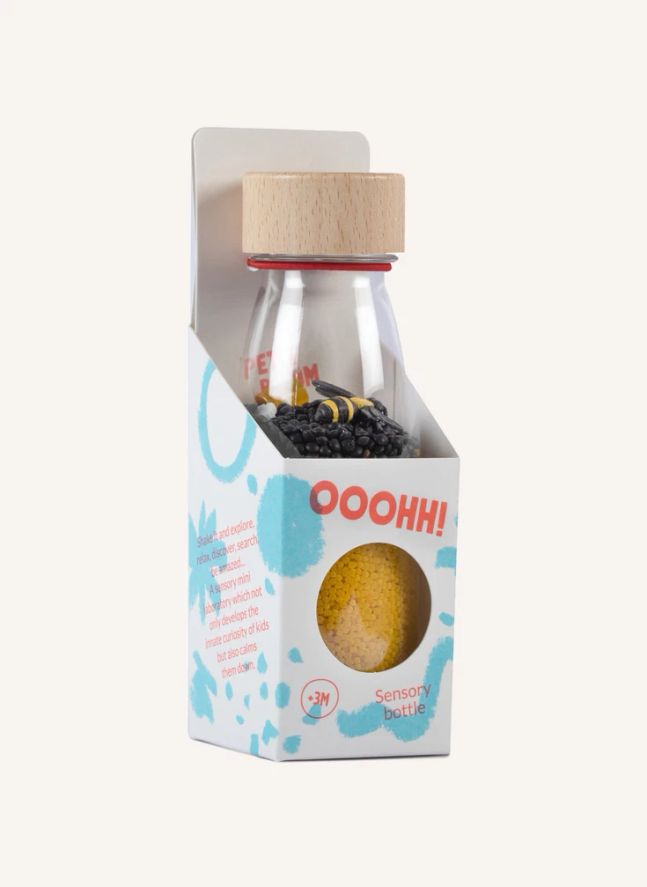 Bouteille sensorielle Abeilles | Jaune