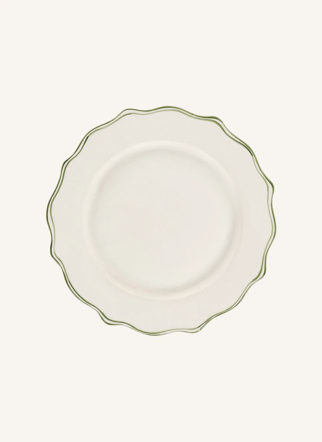 Assiette Basil | Blanc