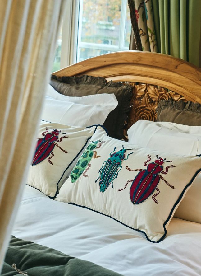 Coussin Bugging You | Blanc