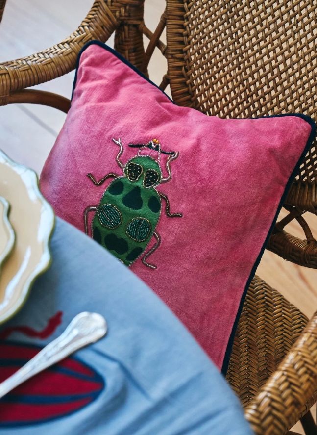 Coussin Buggy Blossom | Rose