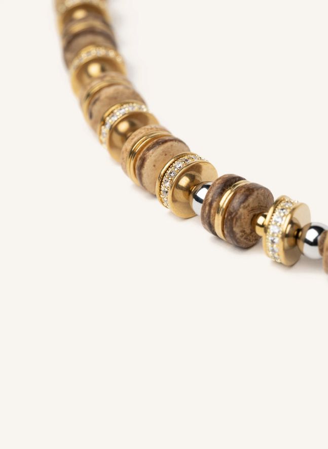 Collier Helios | Camel