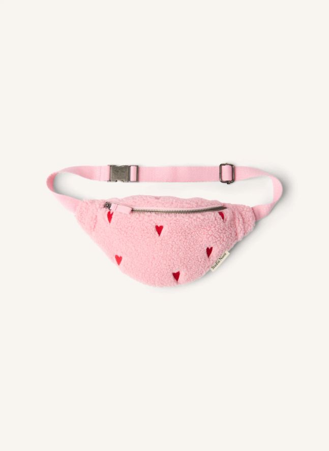 Sac banane enfant Hearts | Rose
