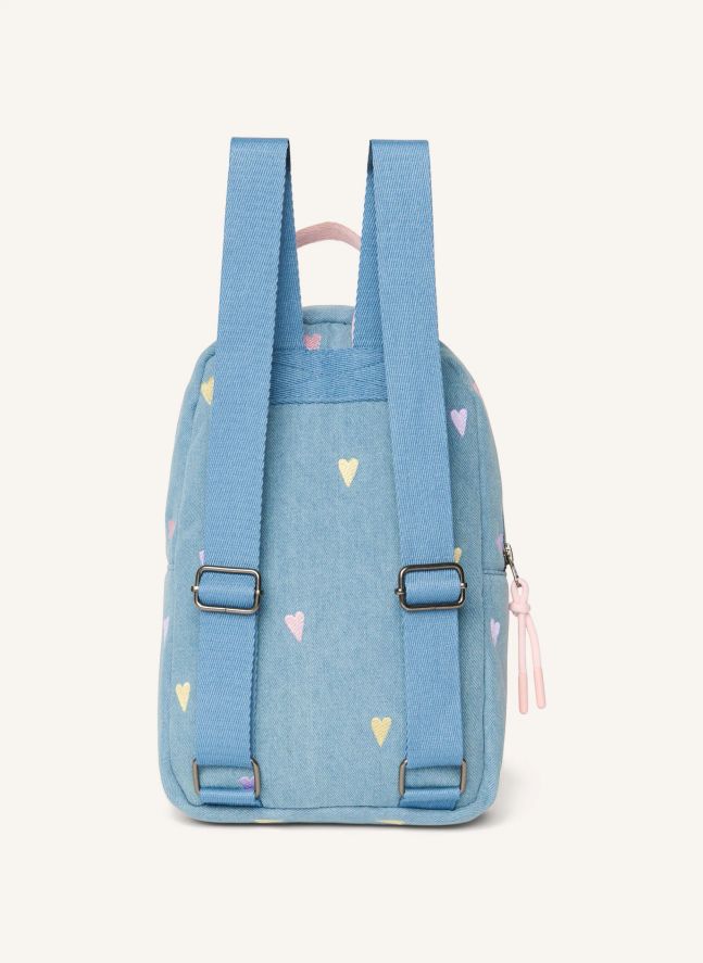 Sac à dos en denim Hearts