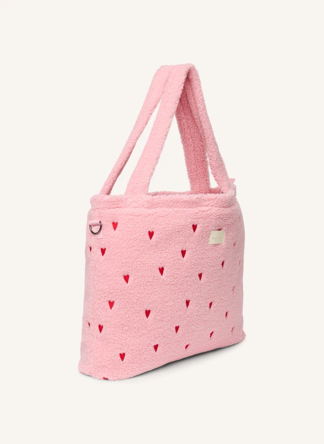 Sac à langer Hearts | Rose