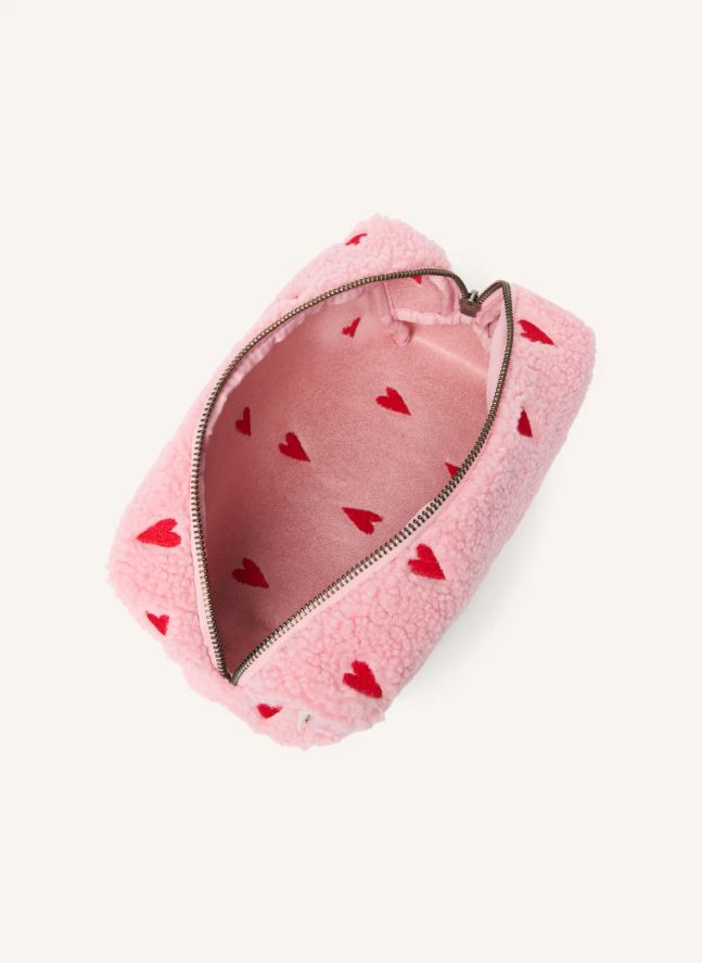 Trousse de toilette Hearts | Rose