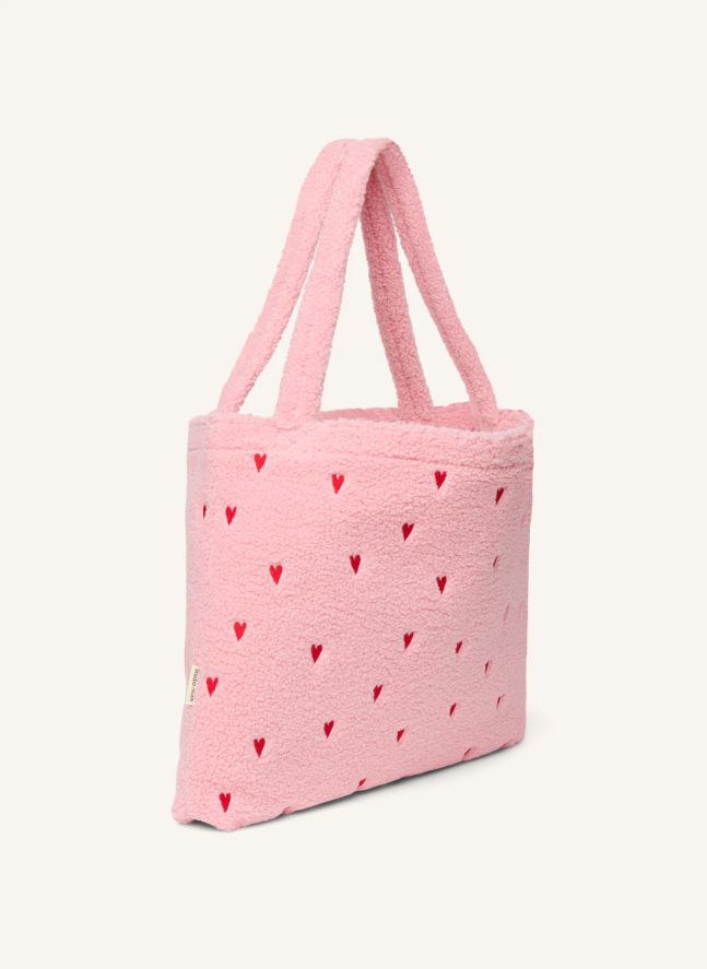 Sac mom-bag Hearts | Rose