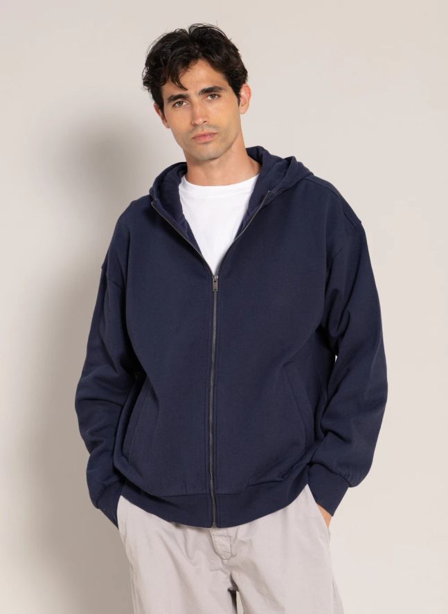 Sweat Capuche Mambo | Bleu noir