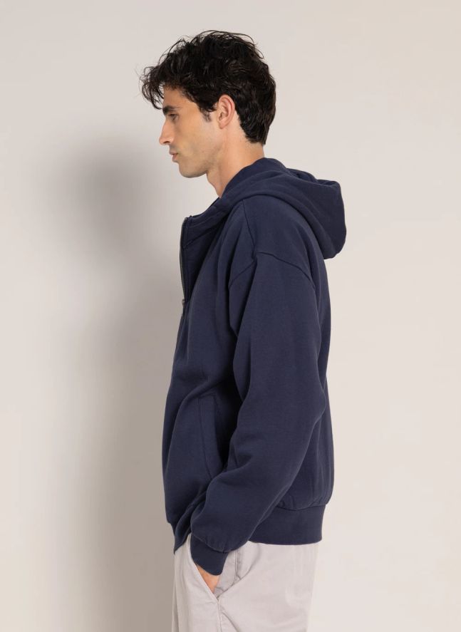 Sweat Capuche Mambo | Bleu noir