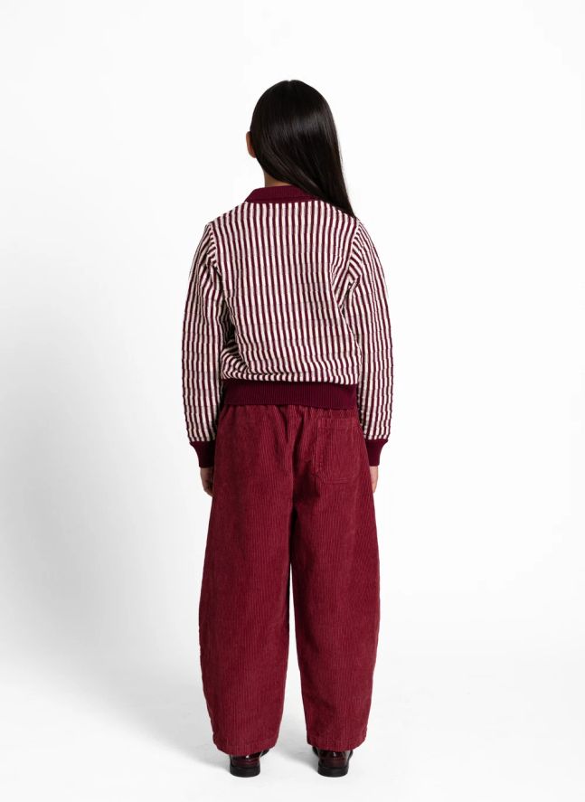 Pantalon Balloon Ginger | Rouge cerise