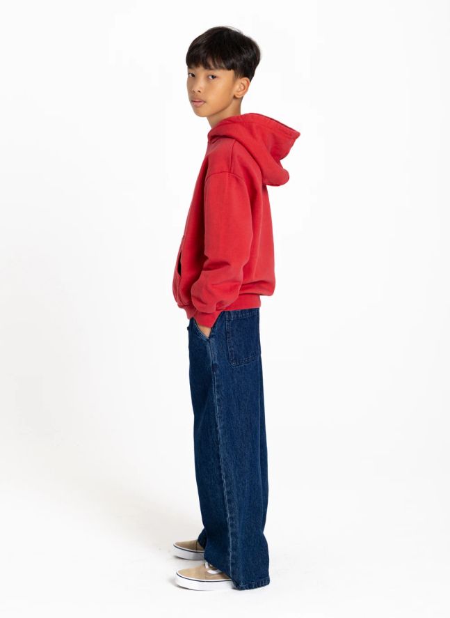 Sweat Noa Coton Bio | Rouge foncé