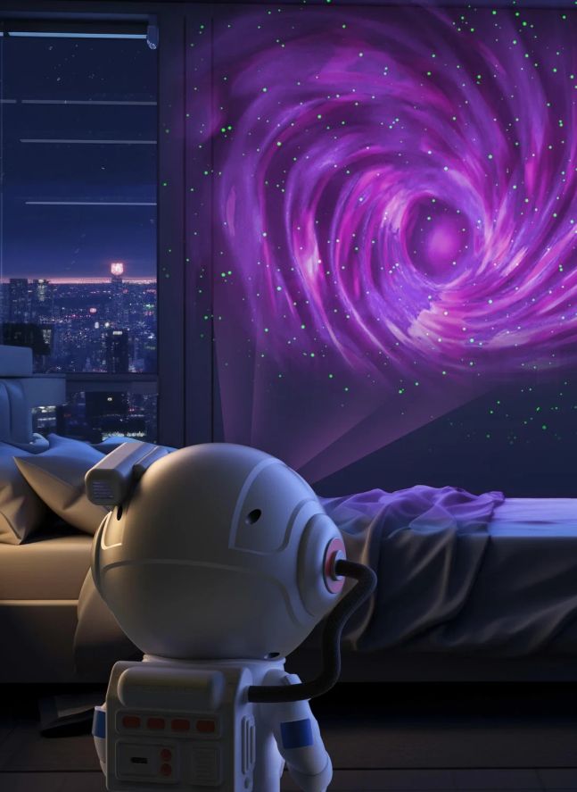 Projecteur de Voie Lactée Stellar Light | Argenté