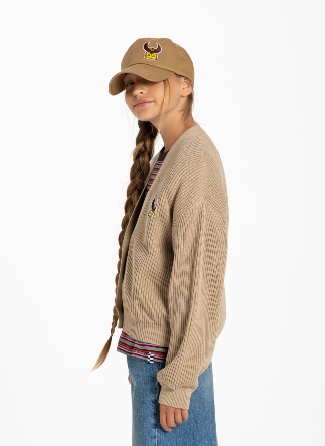 Cardigan Angel Coton Bio | Beige