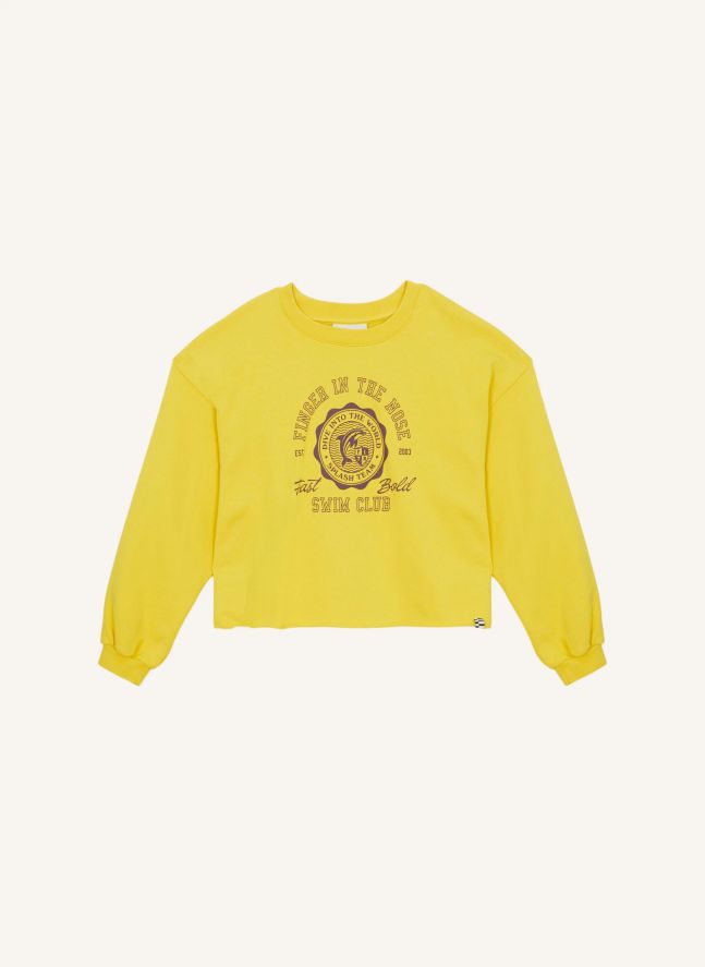 Sweat Bay Coton Bio | Jaune