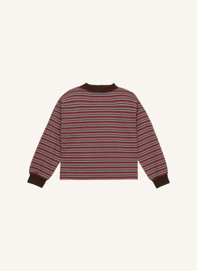 Polo Bahia Rayé | Marron