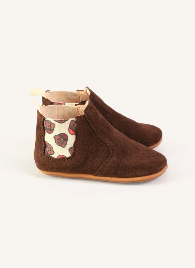 Chaussons Oscar Chiens | Chocolat