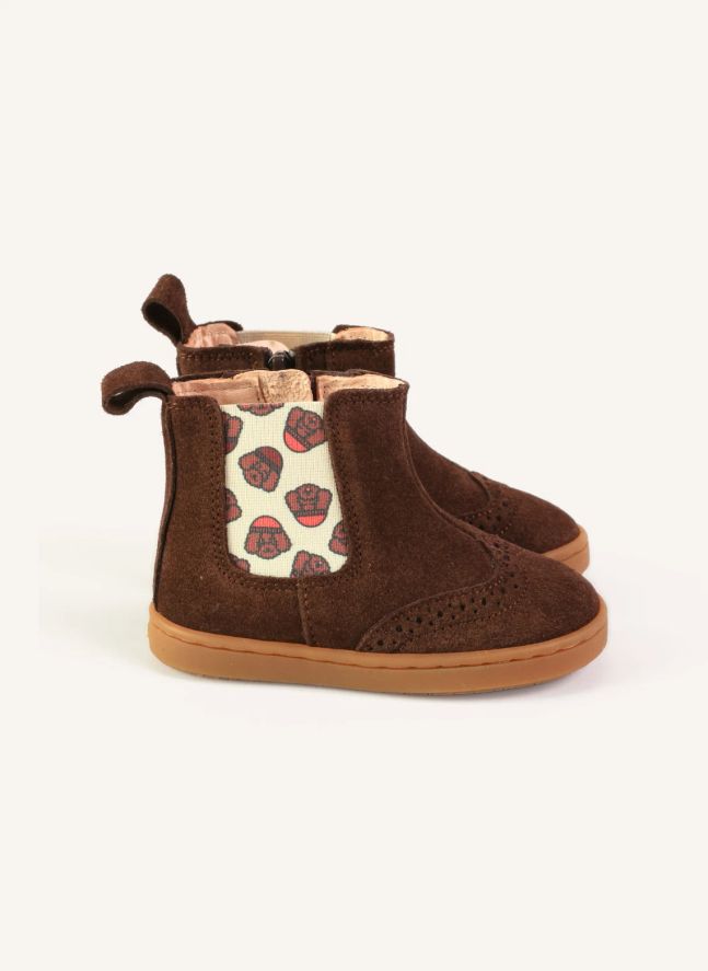 Boots Axelle Chiens | Chocolat