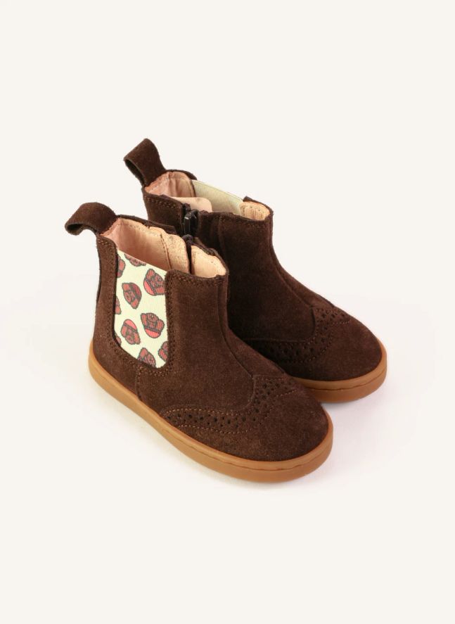Boots Axelle Chiens | Chocolat