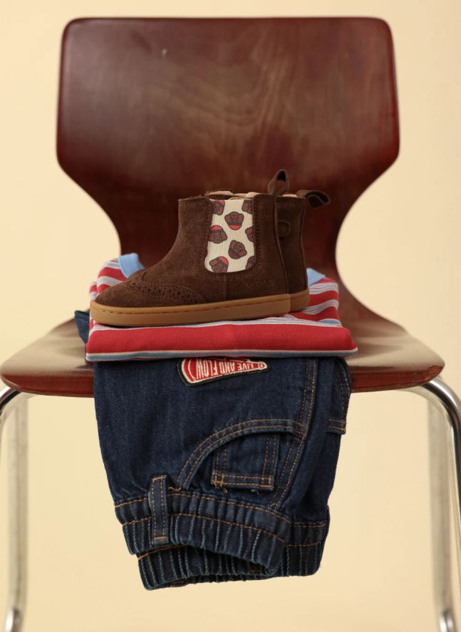 Boots Axelle Chiens | Chocolat