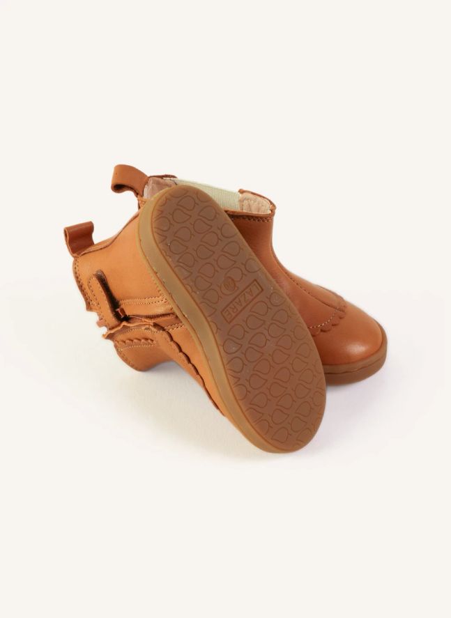 Boots Isaure Fleurs | Camel