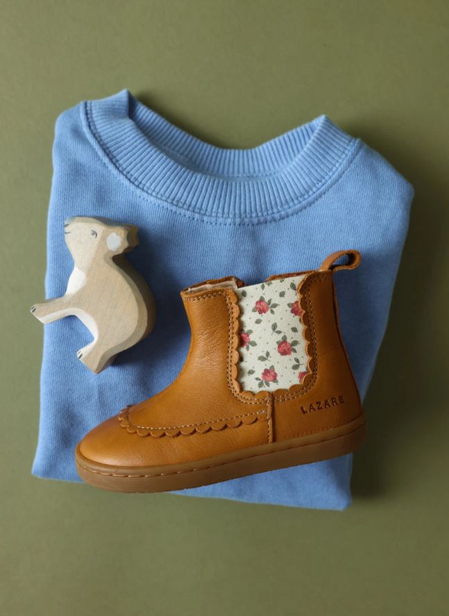 Boots Isaure Fleurs | Camel