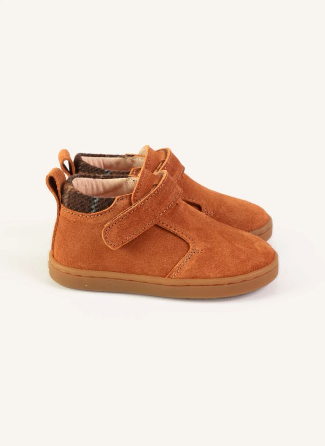 Baskets Jules Tartan | Caramel