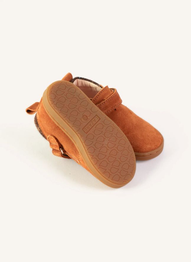Baskets Jules Tartan | Caramel
