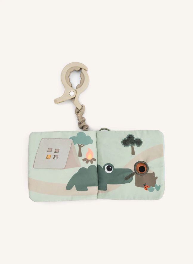 Tiny Trails Early Learning Book | Light blue