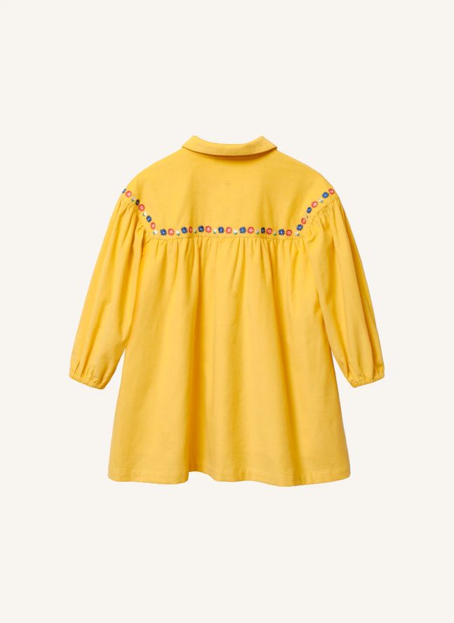 Robe Smockée Daisy | Jaune