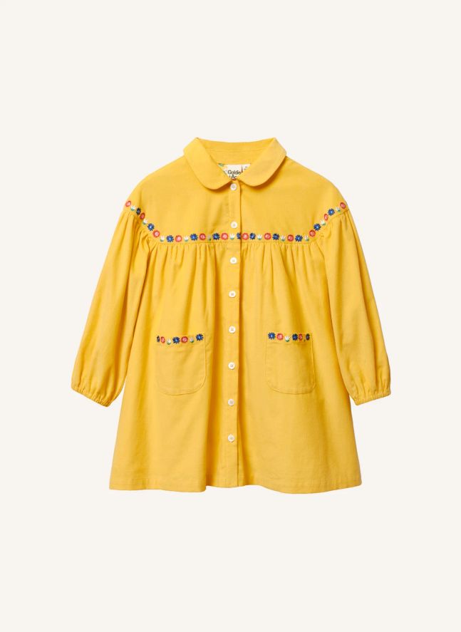 Robe Smockée Daisy | Jaune