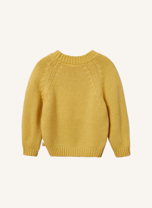 Pull Fleuri | Jaune