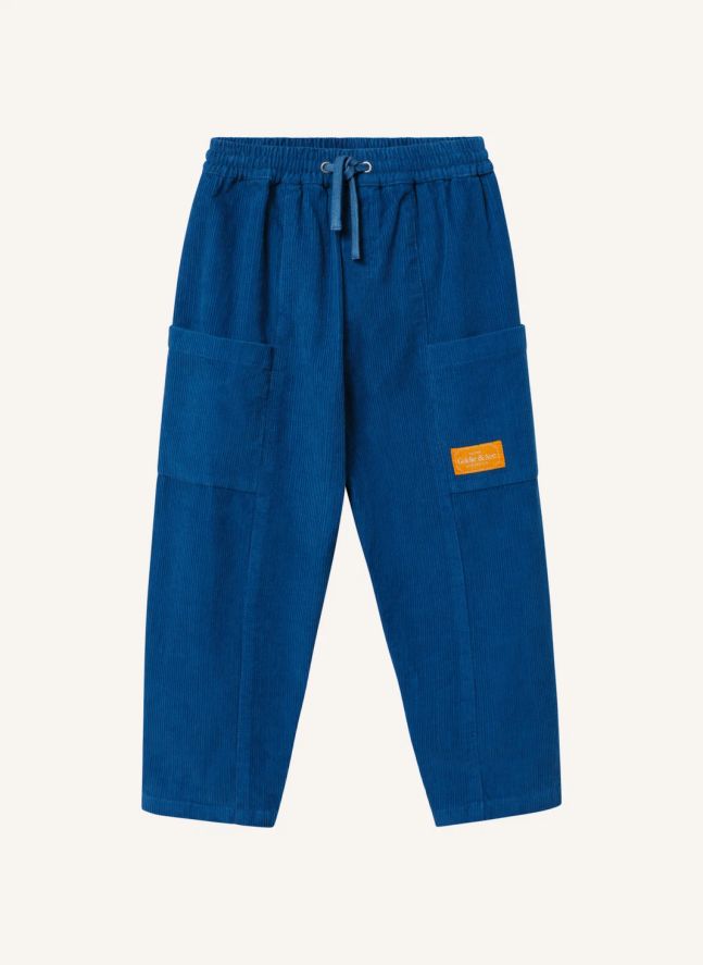 Pantalon Koala Velours Côtelé | Bleu