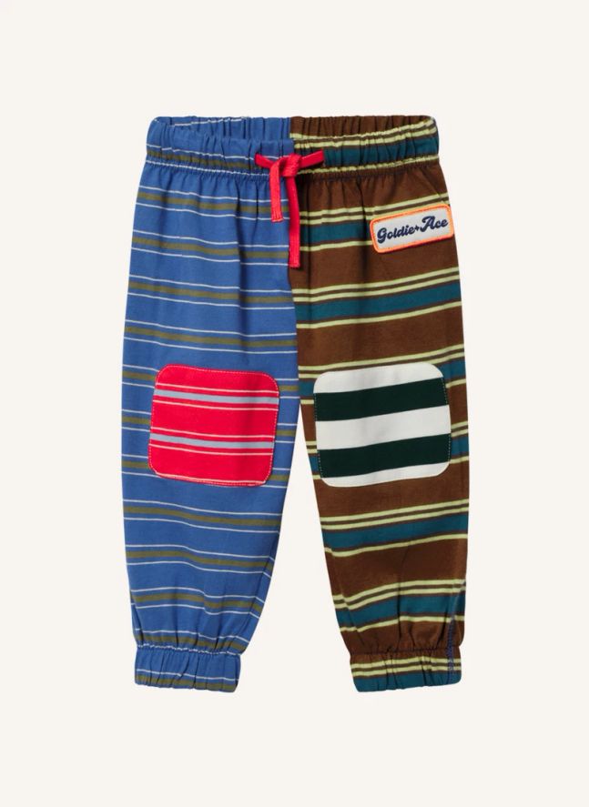 Jogger Rayé | Bleu