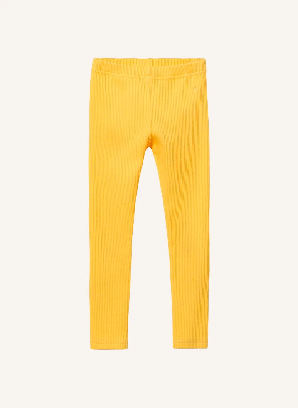 Legging Côtelé | Jaune- Image produit n°0