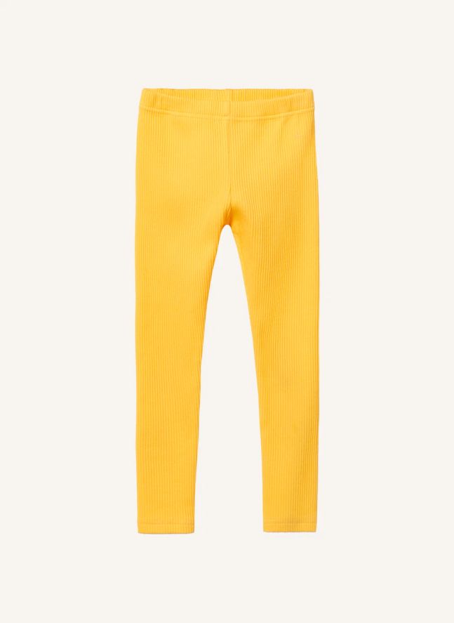 Legging Côtelé | Jaune