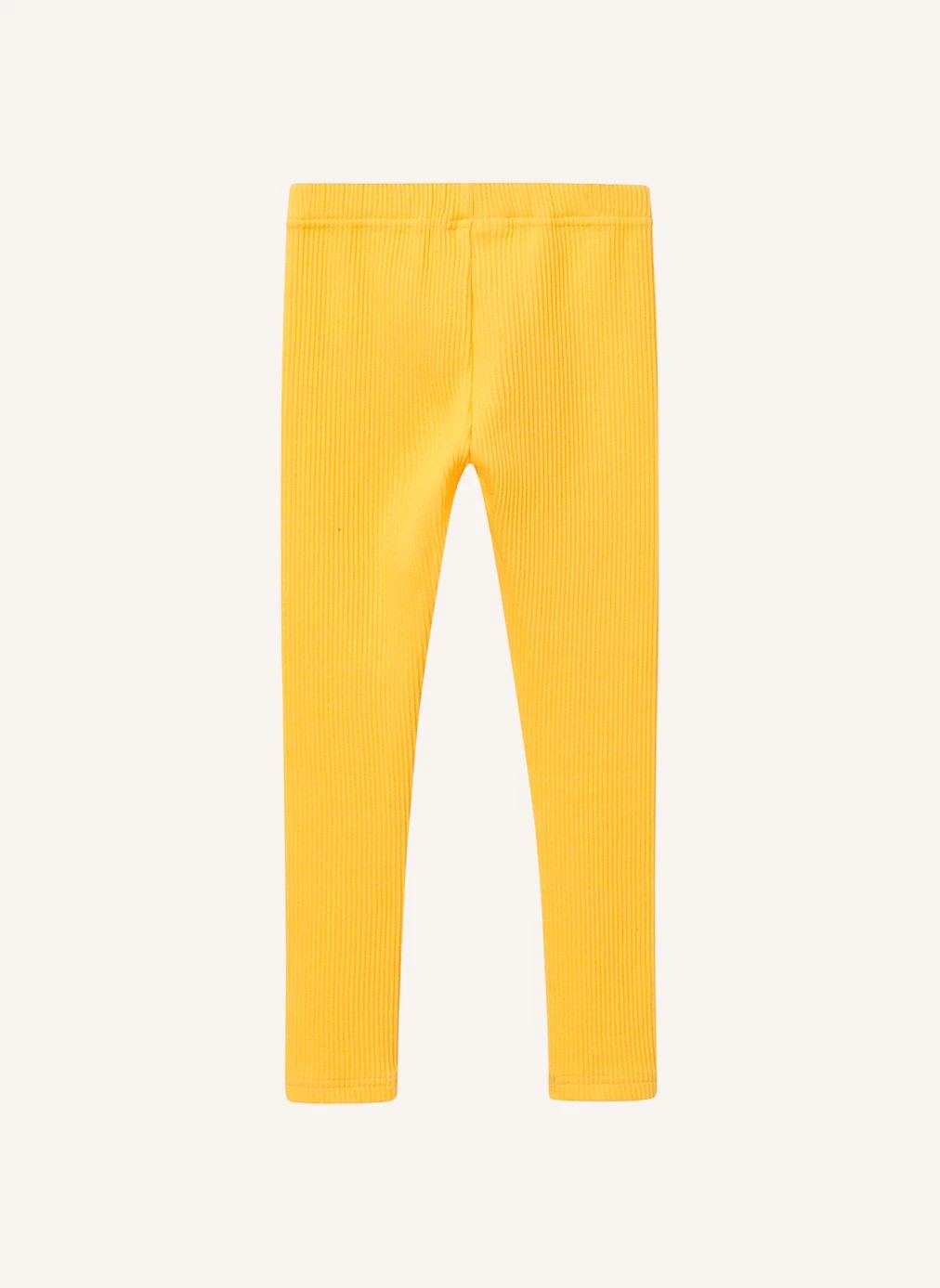 Legging Côtelé | Jaune- Image produit n°3