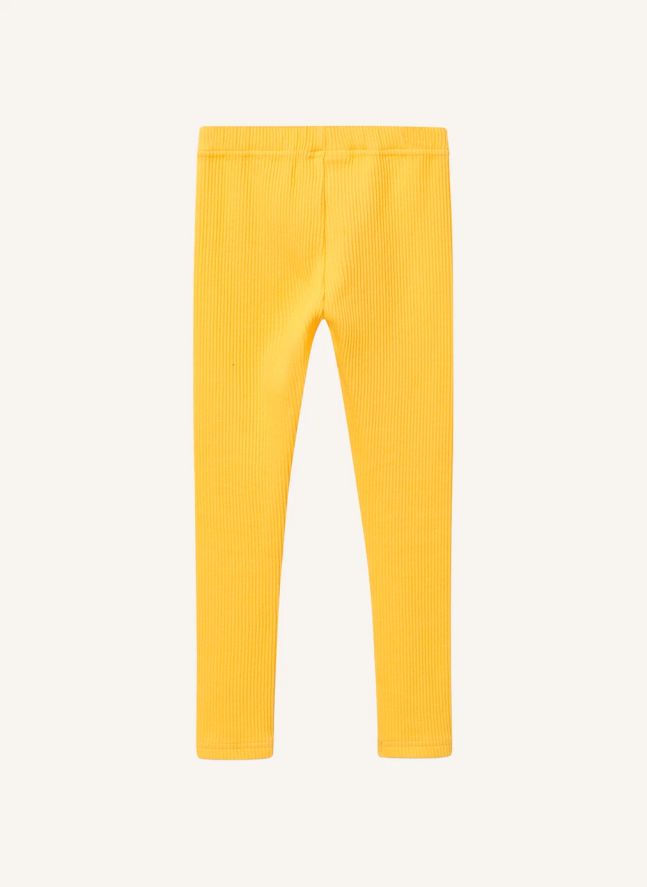Legging Côtelé | Jaune