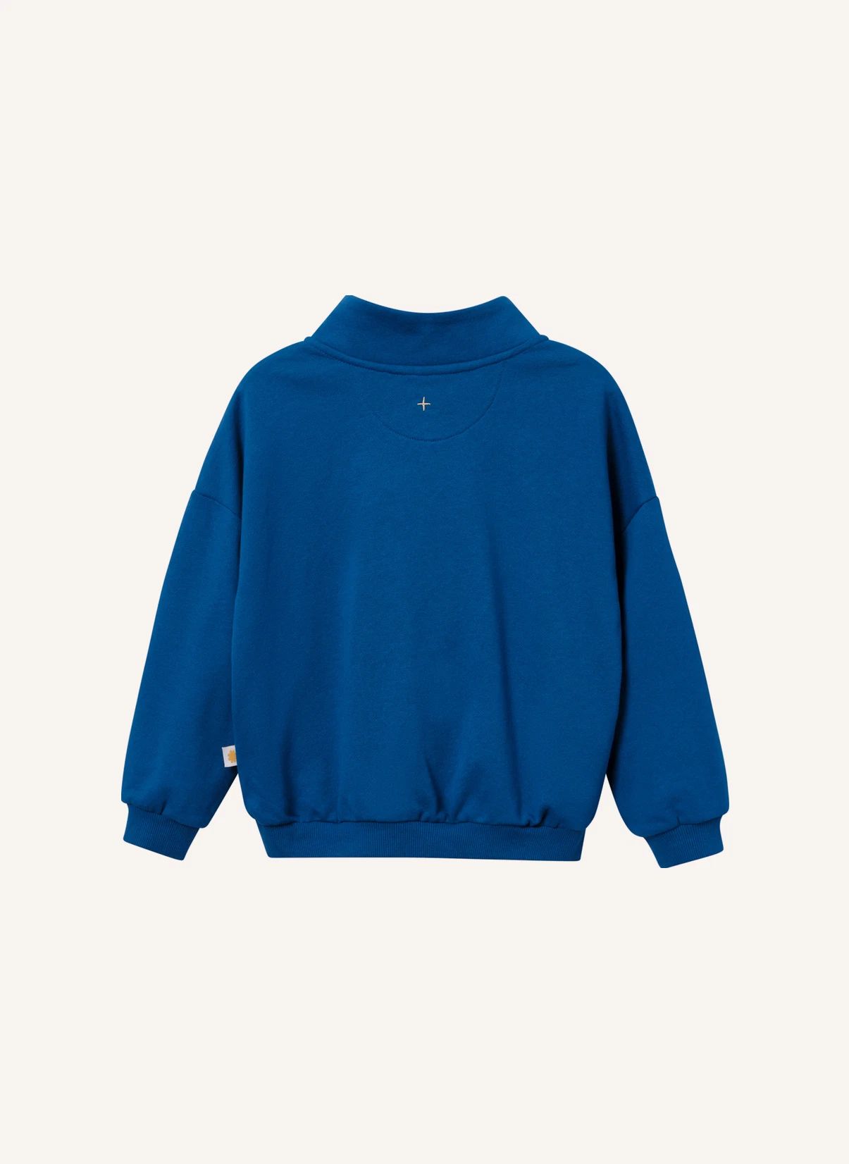 Sweat Zippé Montagne | Bleu- Image produit n°4