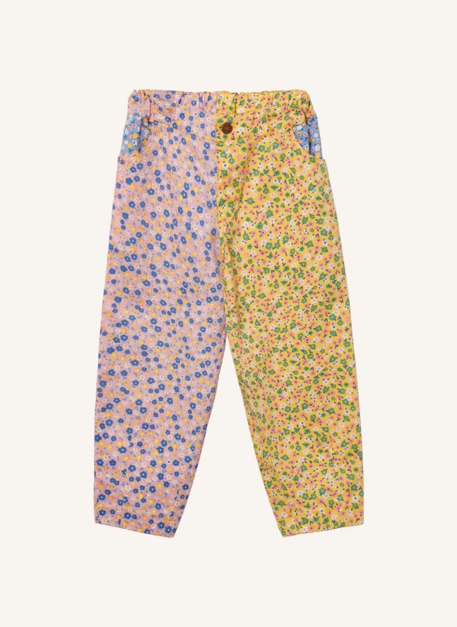 Pantalon Posy Fleuri | Jaune