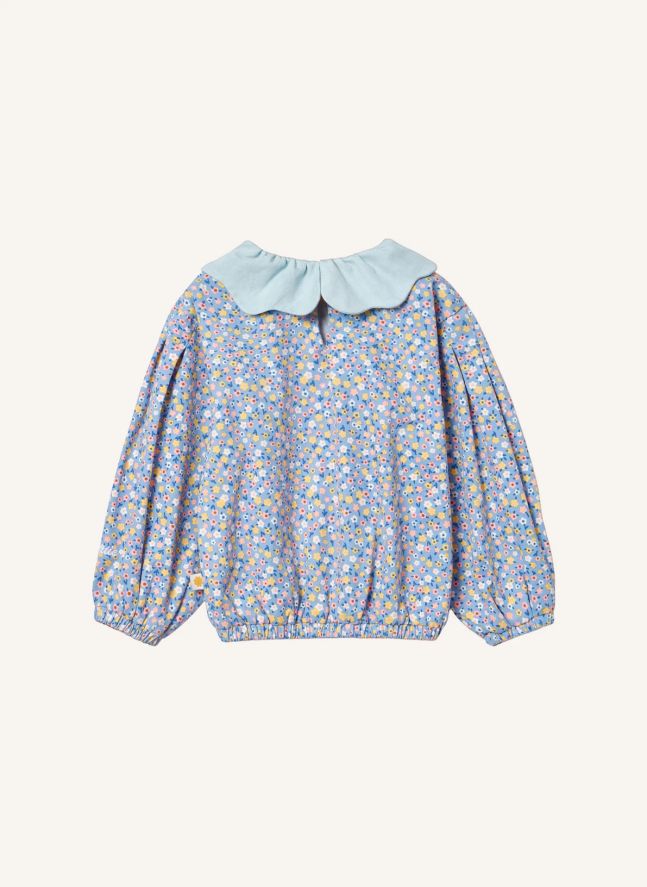 Blouse Posy Fleurie | Bleu