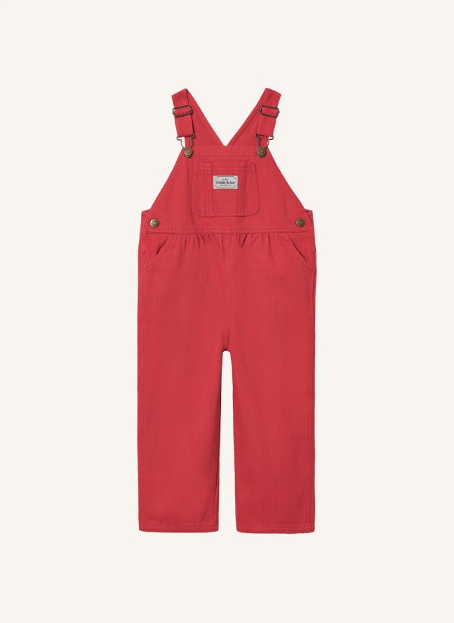 Salopette Austin Denim | Rouge